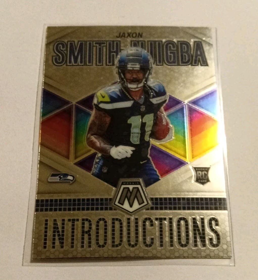 Introductions Jaxon Smith 2023 Panini Mosaic 2023 Panini Mosaic example 2