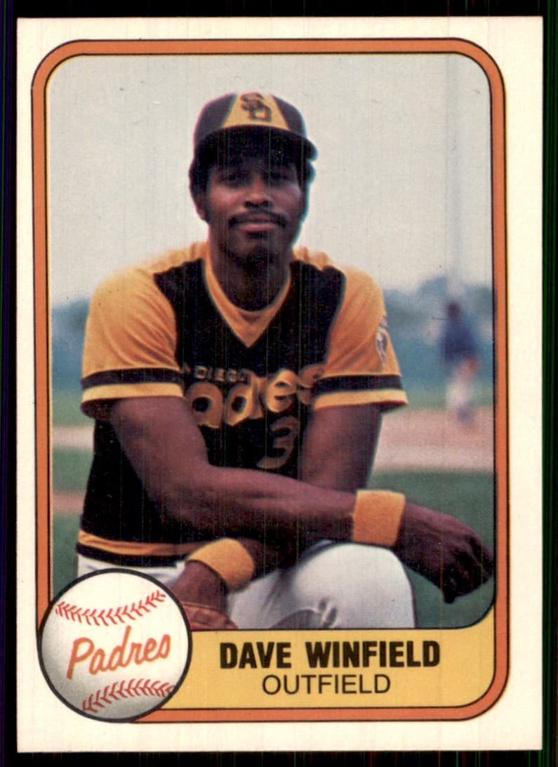 Dave Winfield San 1981 Fleer 1981 Fleer