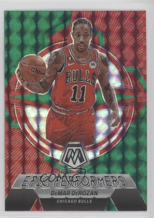 Epic Performers Green 2022 Panini Mosaic 2022 Panini Mosaic green