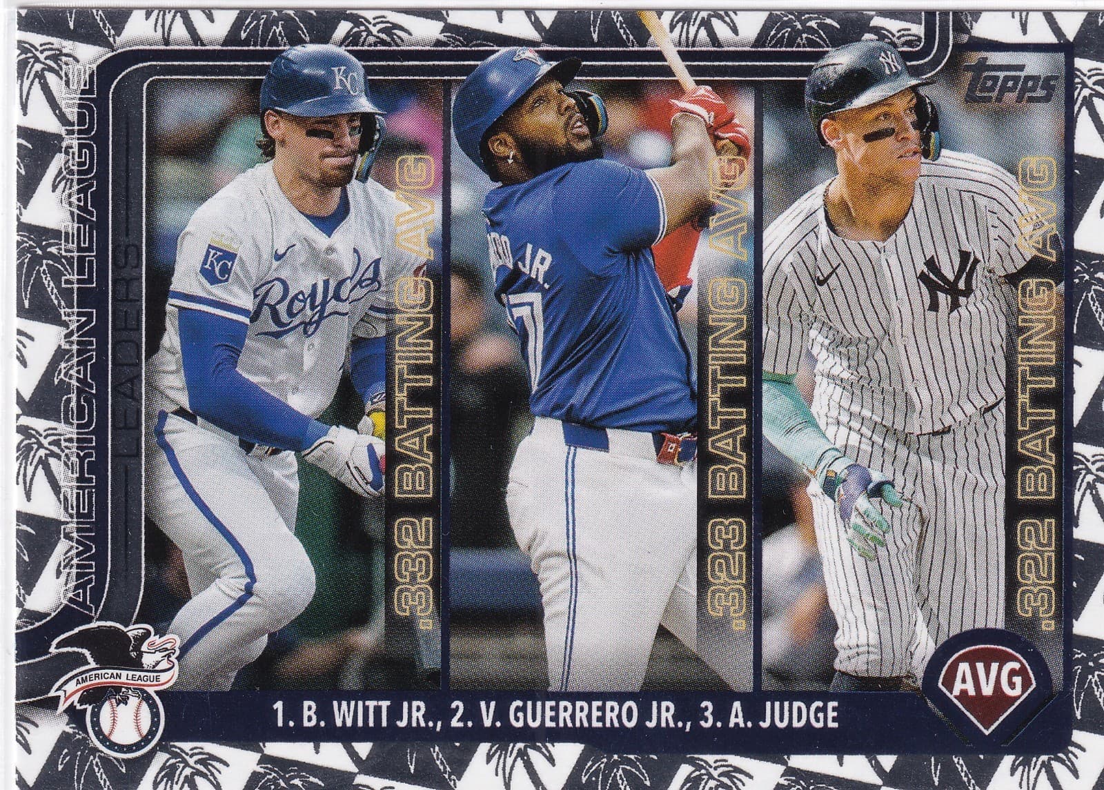 American League Batting 2025 Topps 2025 Topps
