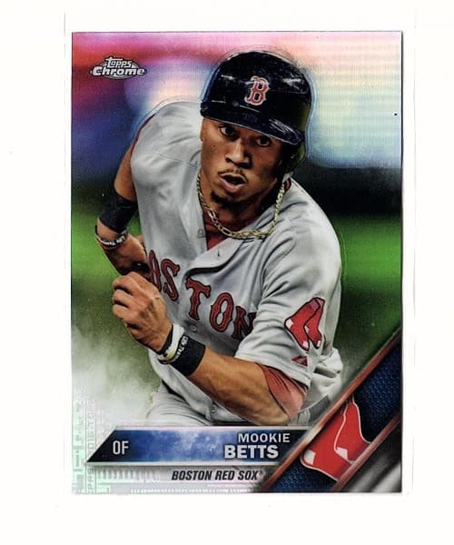 Mookie Betts 2016 Topps Chrome 2016 Topps Chrome example 2