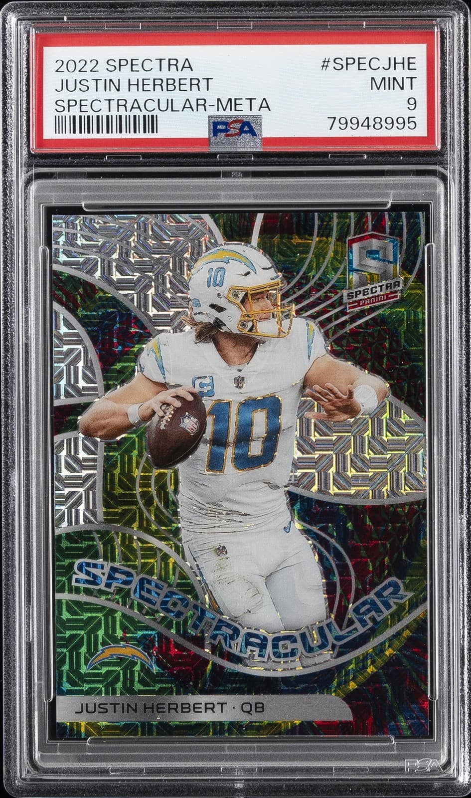 SPECTRA SPECTRACULAR META JUST 2022 Panini 2022 Panini