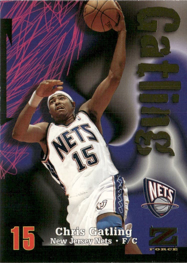 -99 Z-FORCE CHRIS GATLING NEW 1998 Skybox 1998 Skybox