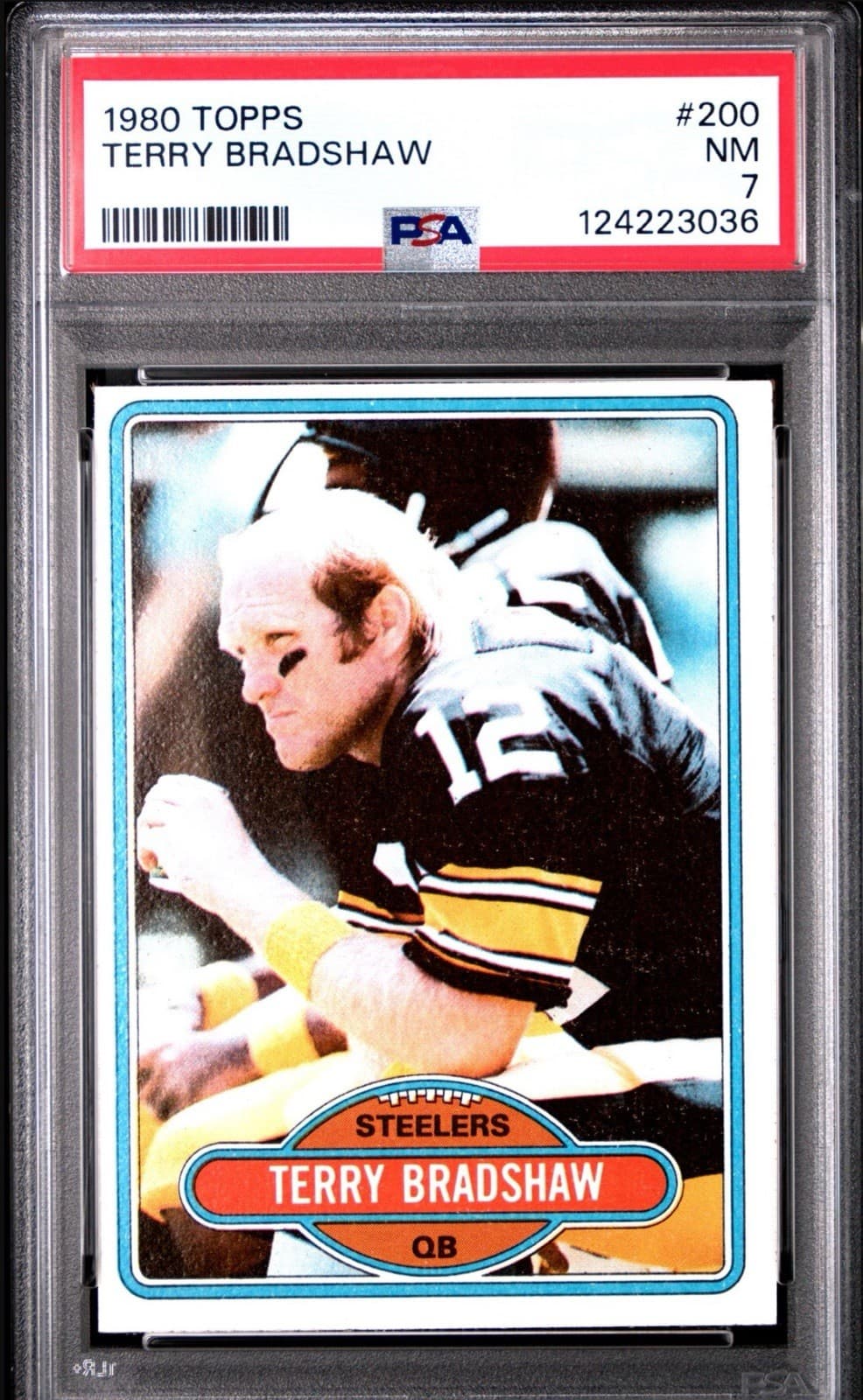 Terry Bradshaw 1980 topps