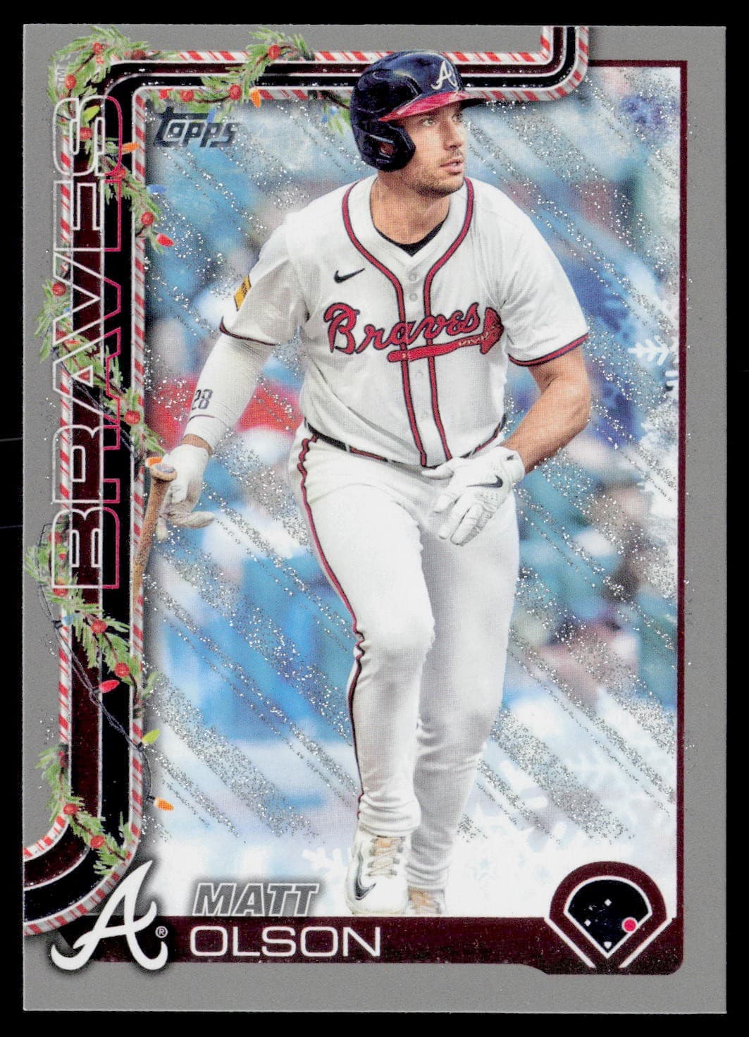 Holiday Matt Olson 2025 Topps 2025 Topps silver