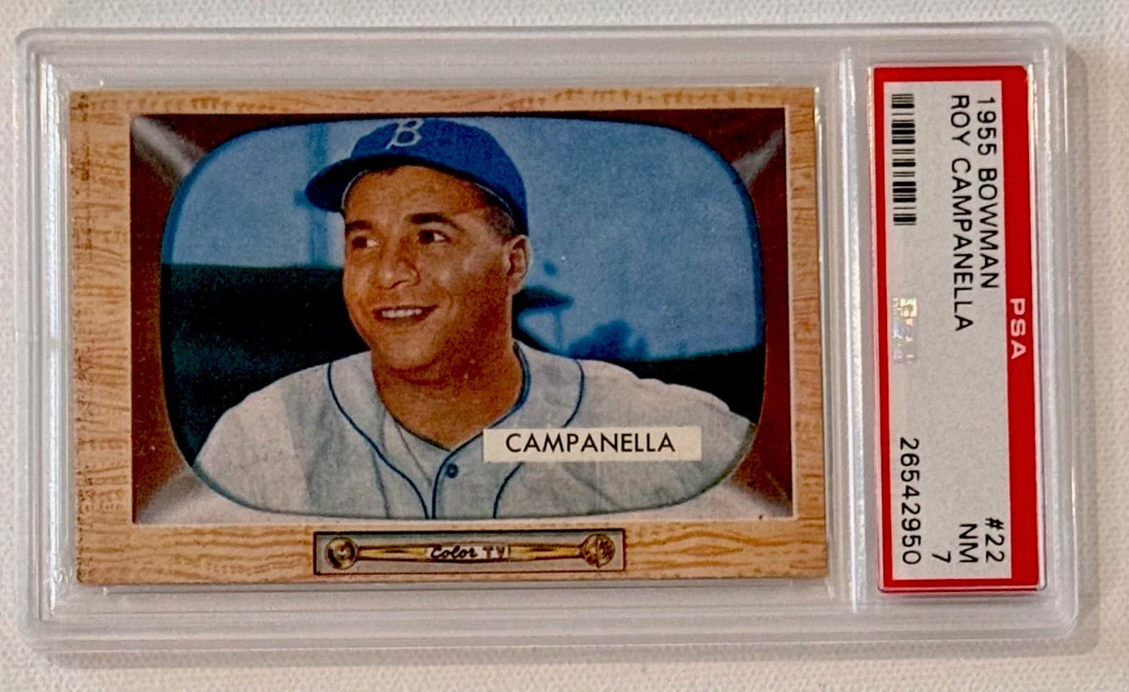 Roy Campanella 1955 bowman