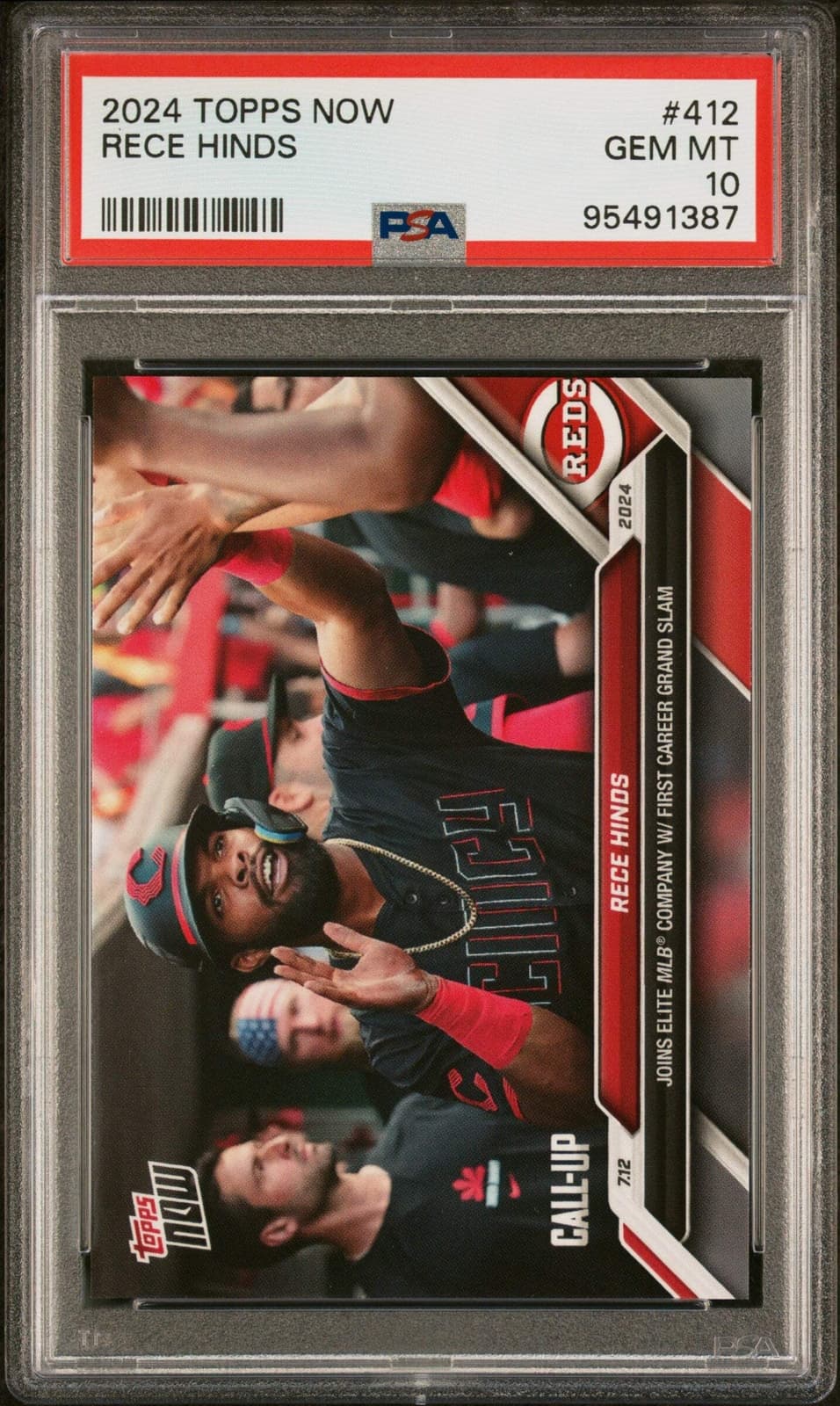 Now Rece Hinds 2024 Topps 2024 Topps
