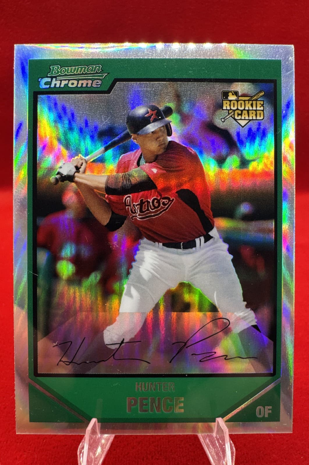 Hunter Pence 2007 Bowman Draft