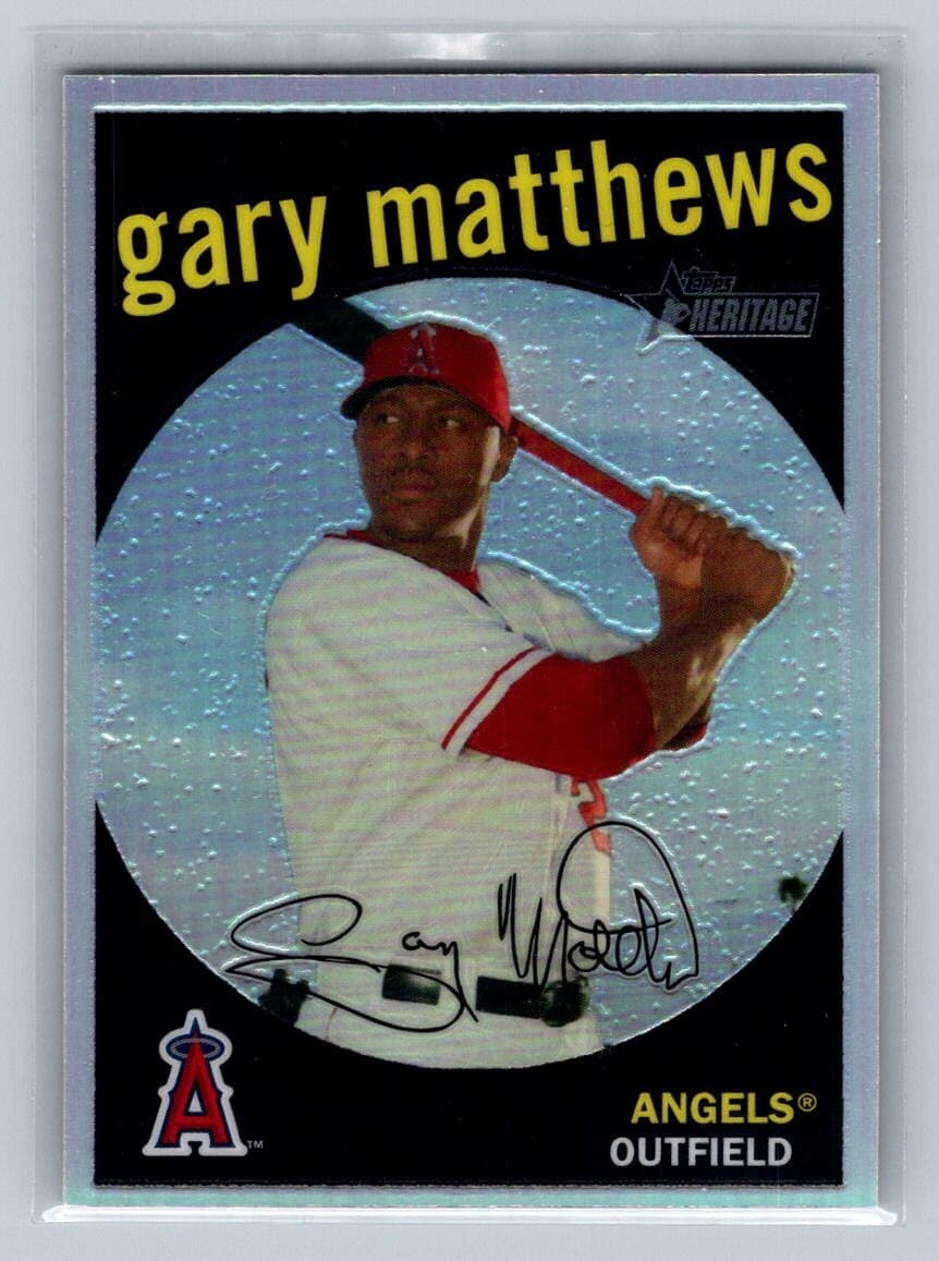 Los Angeles Angels 2008 Topps Heritage