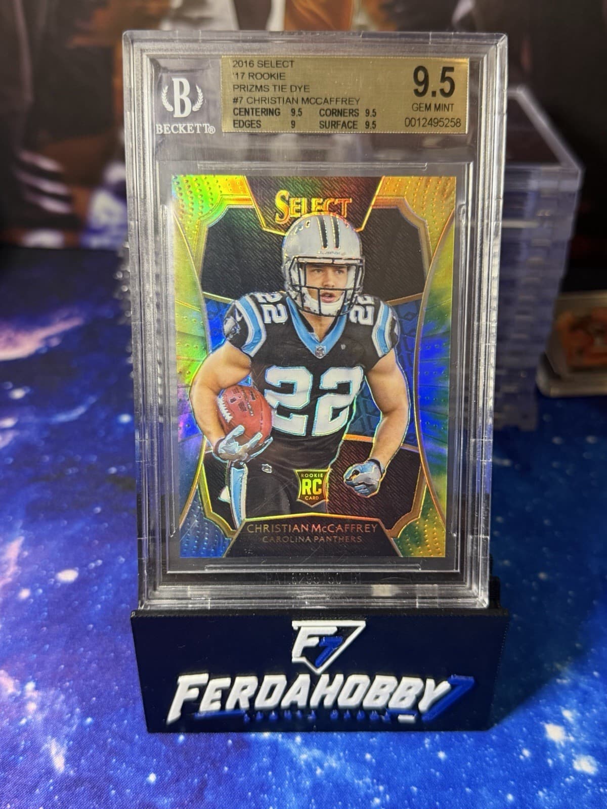 Christian Mc 2016 Panini Select 2016 Panini Select tie-dye