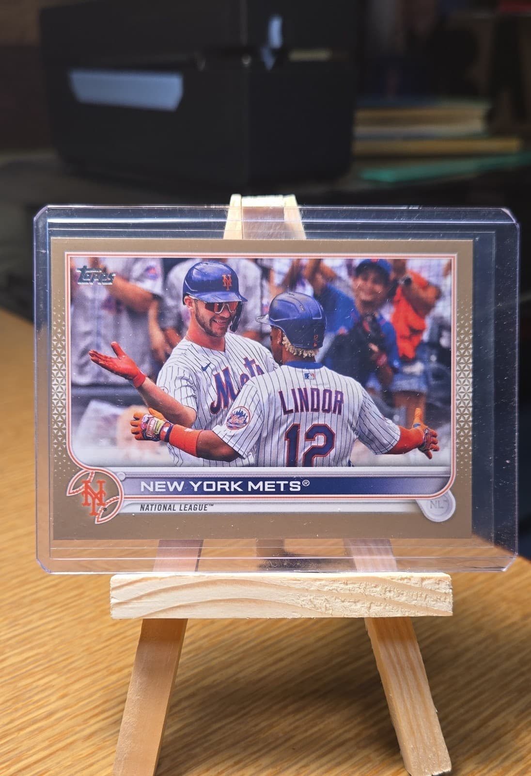 Checklist Pete Alonso 2022 Topps 2022 Topps blue example 2