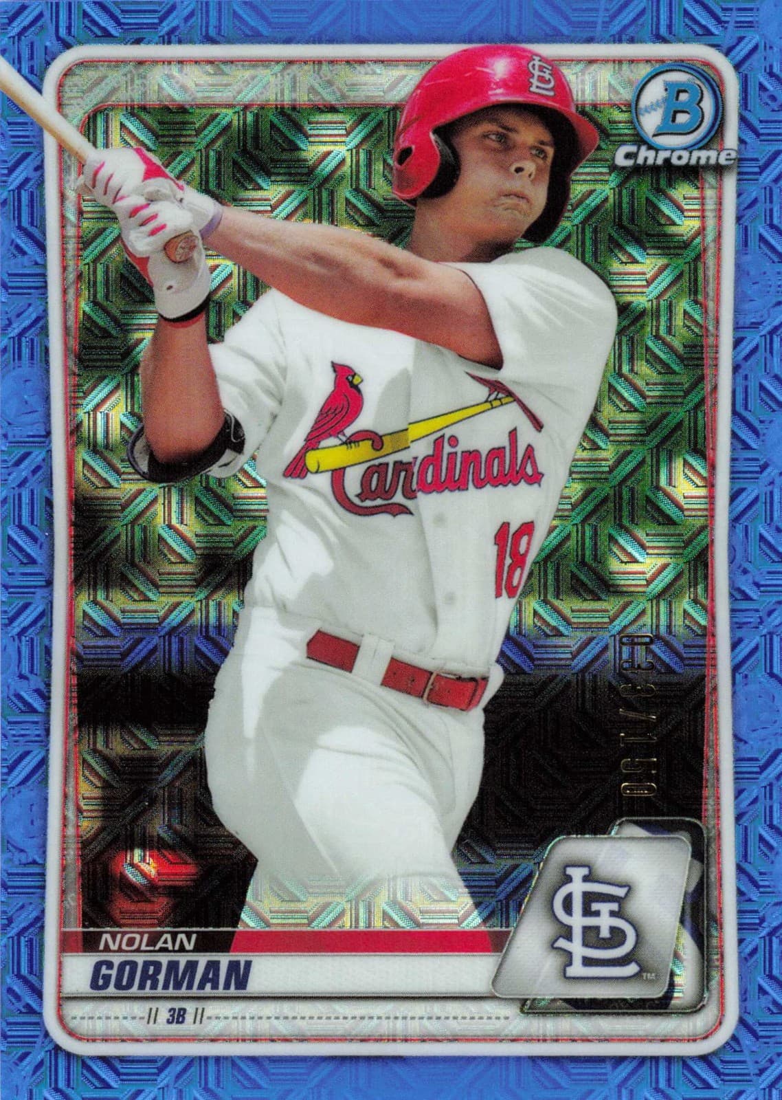 Nolan Gorman Prospects 2020 Bowman 2020 Bowman