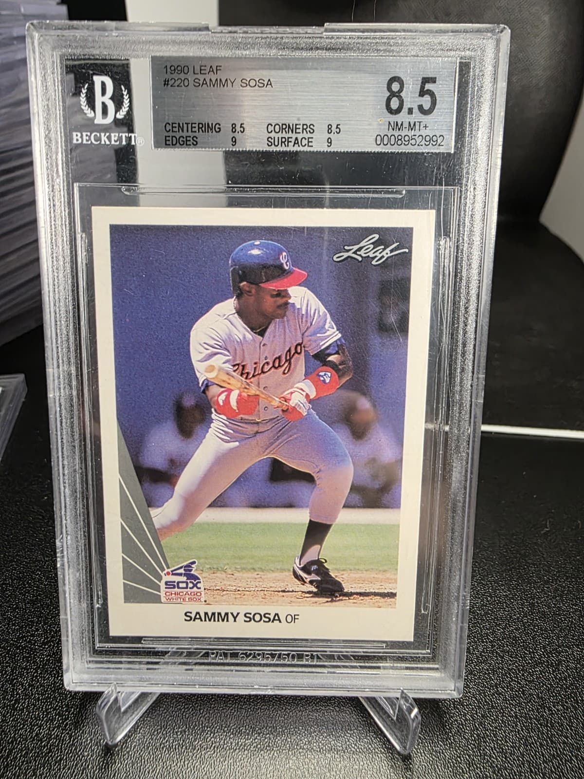 Sammy Sosa Cubbies 1990 Leaf 1990 Leaf