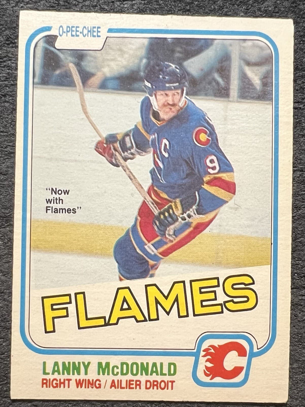 LANNY McDONALD (CALCARY FLAMES 1981 O-Pee-Chee 1981 O-Pee-Chee