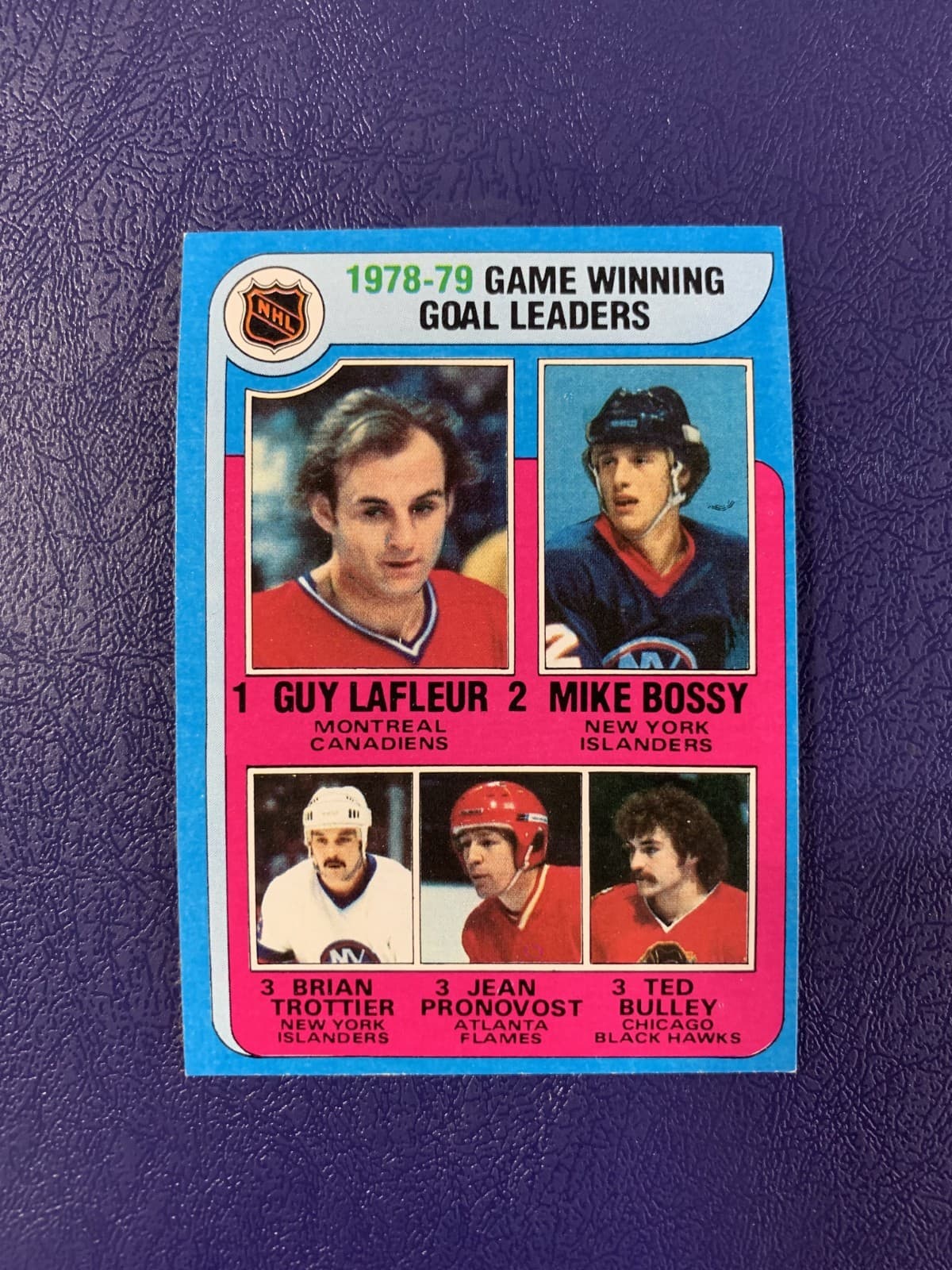 Hockey Goal Leaders 1979 Topps 1979 Topps