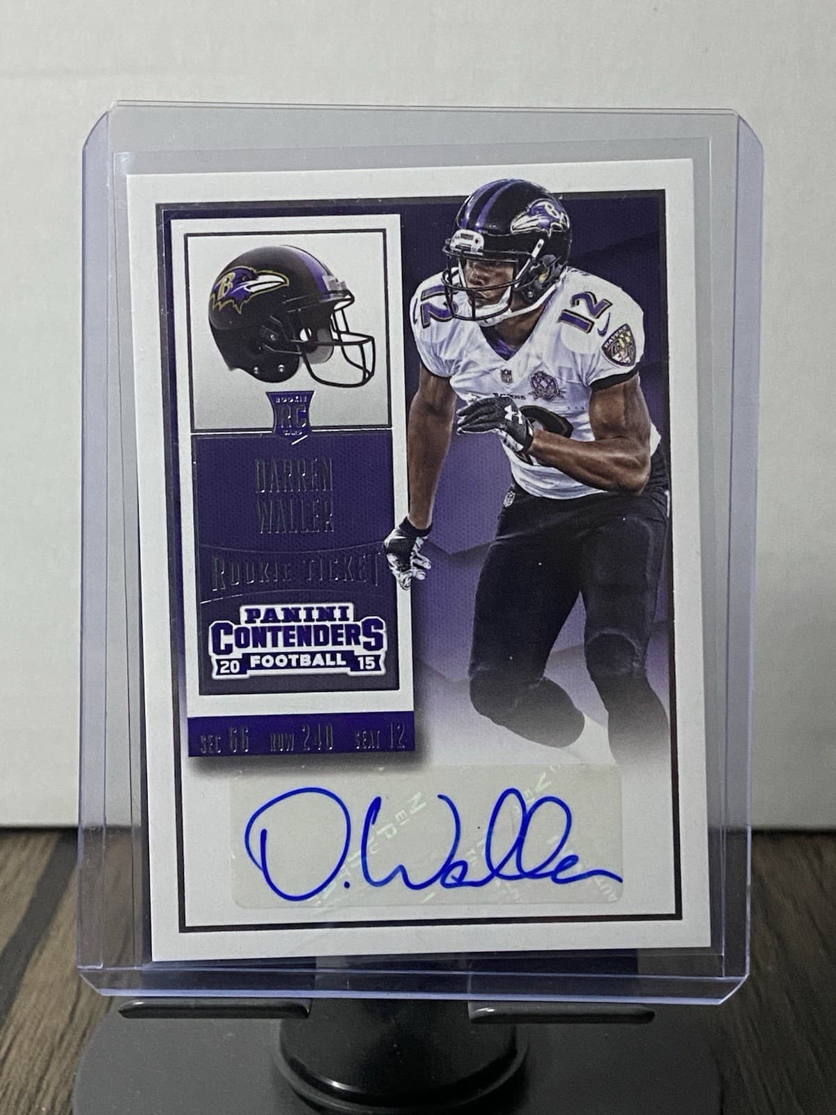 Ticket Darren Waller 2015 Panini Contenders