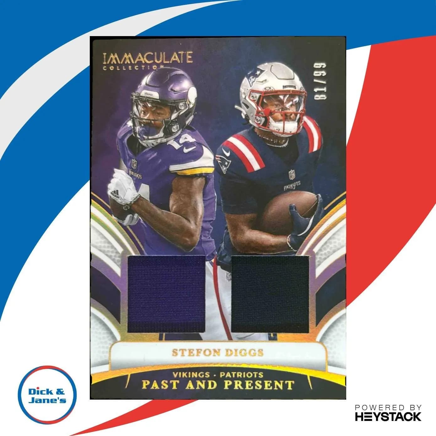 Collection Stefon Diggs 2025 Panini Immaculate