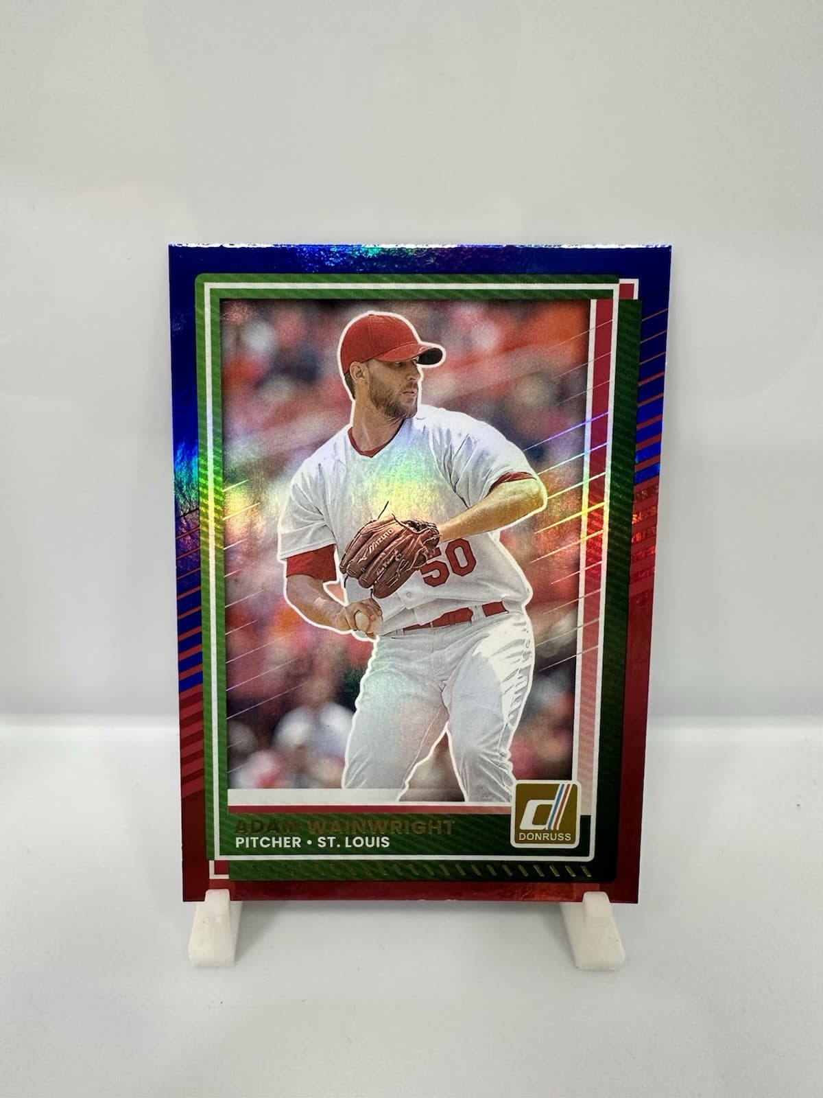 Baseball Red Blue 2025 Donruss