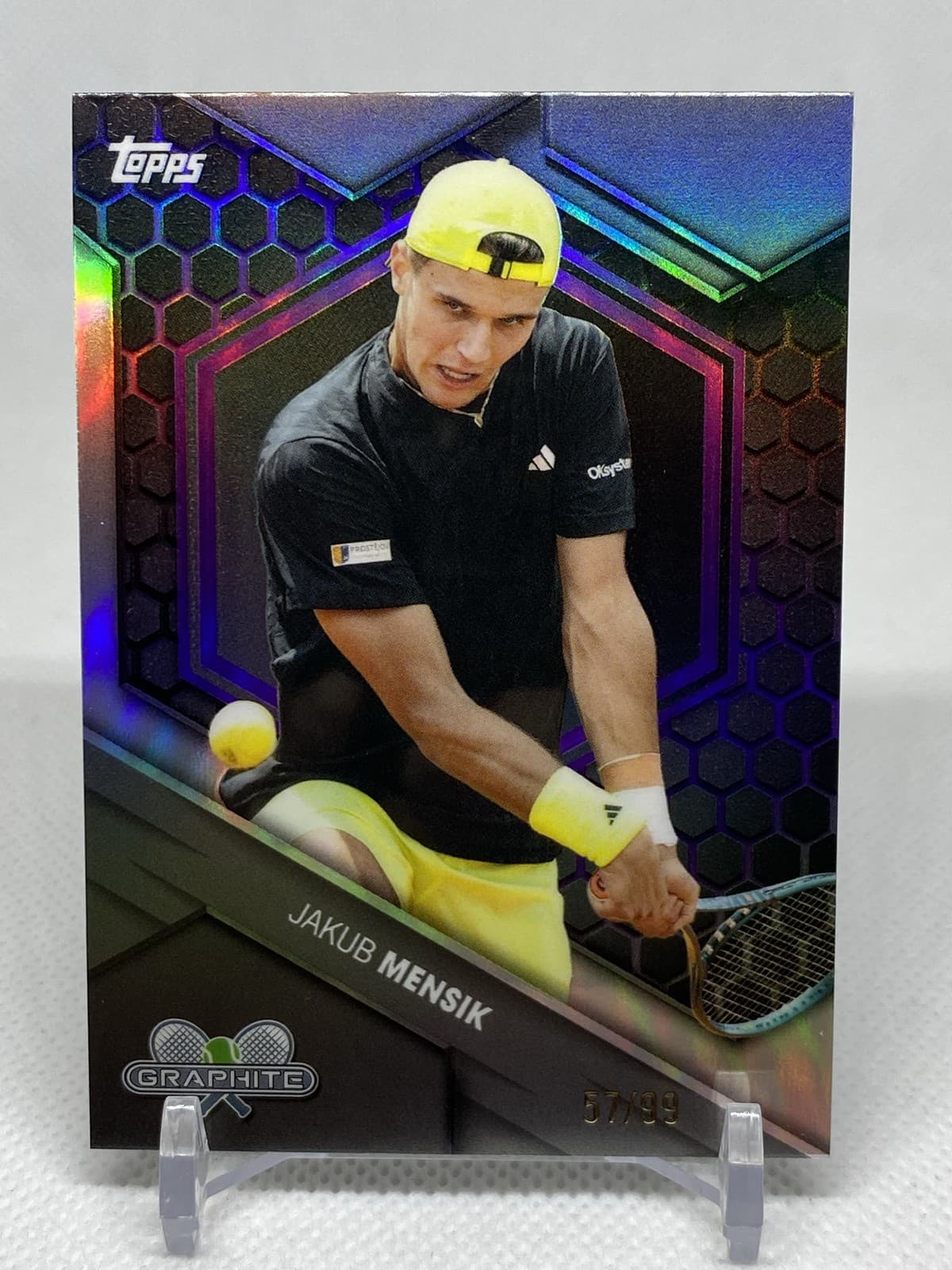 Jakub Mensik Graphite 2026 Topps 2026 Topps purple-refractor