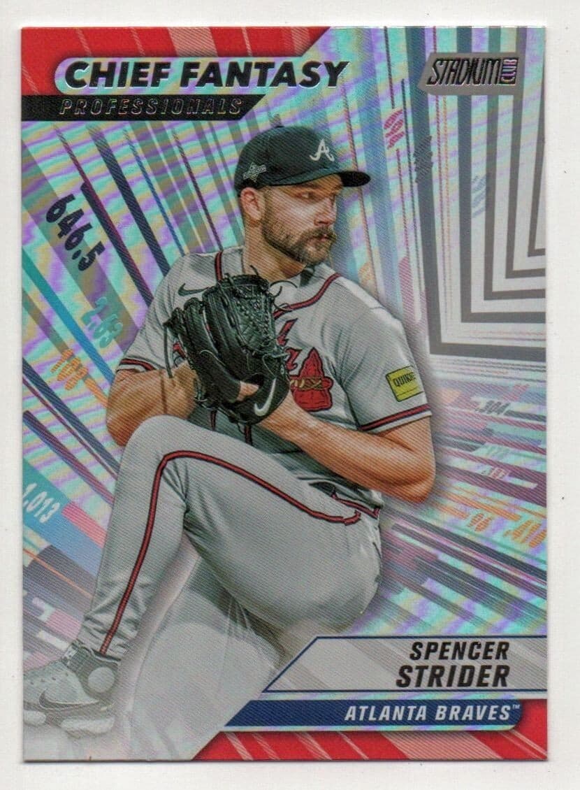Spencer Strider Chief 2024 Topps Stadium Club