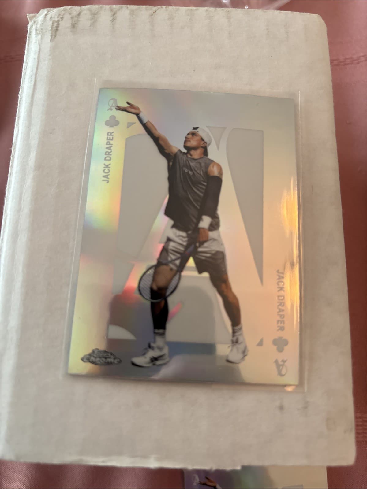 Jack Draper 2025 Topps Chrome 2025 Topps Chrome refractor