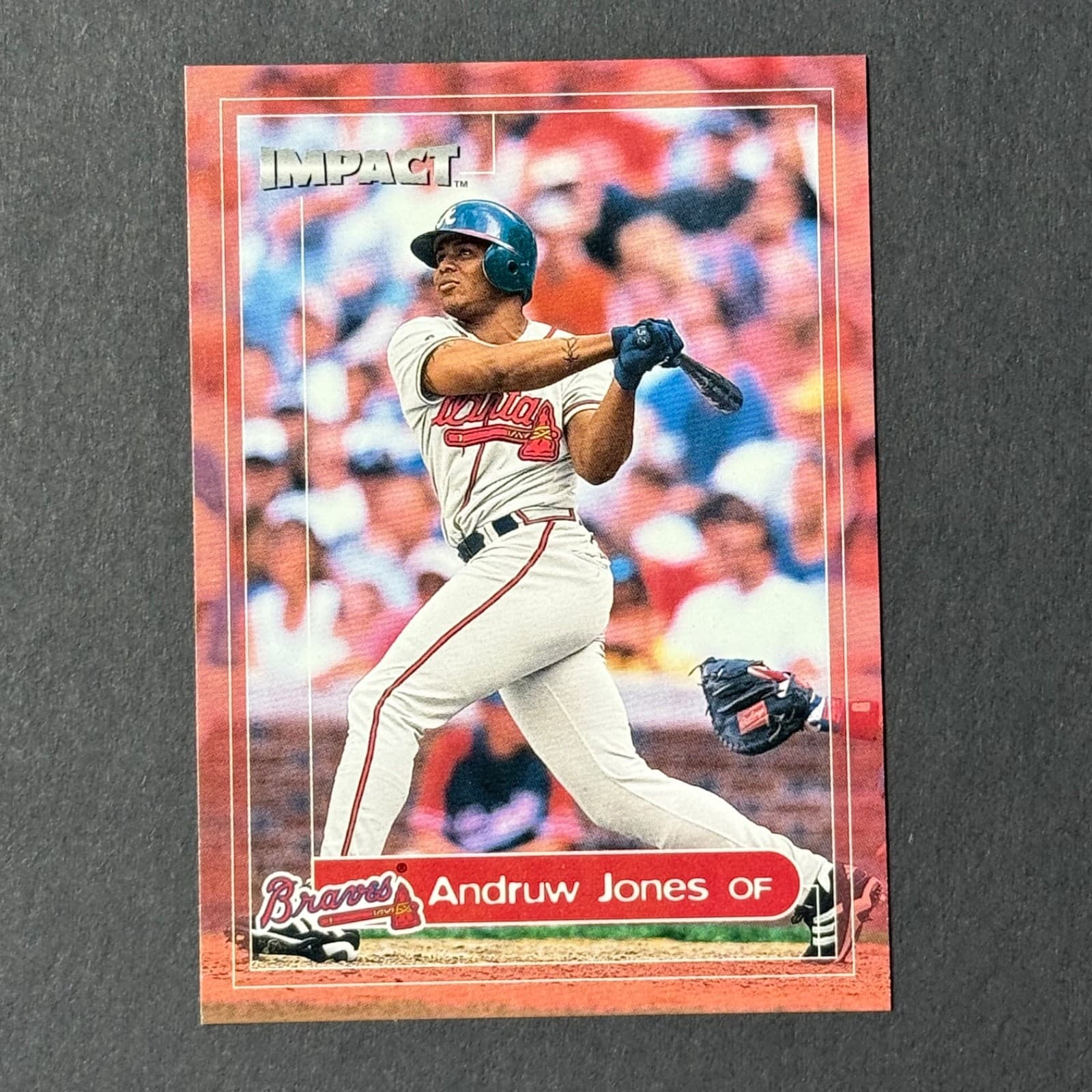 Impact Andruw Jones 2000 Fleer 2000 Fleer