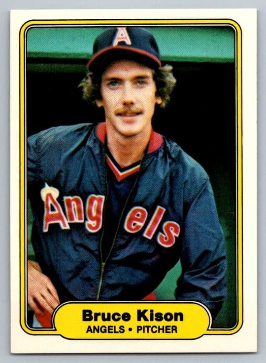 Bruce Kison California 1982 Fleer 1982 Fleer