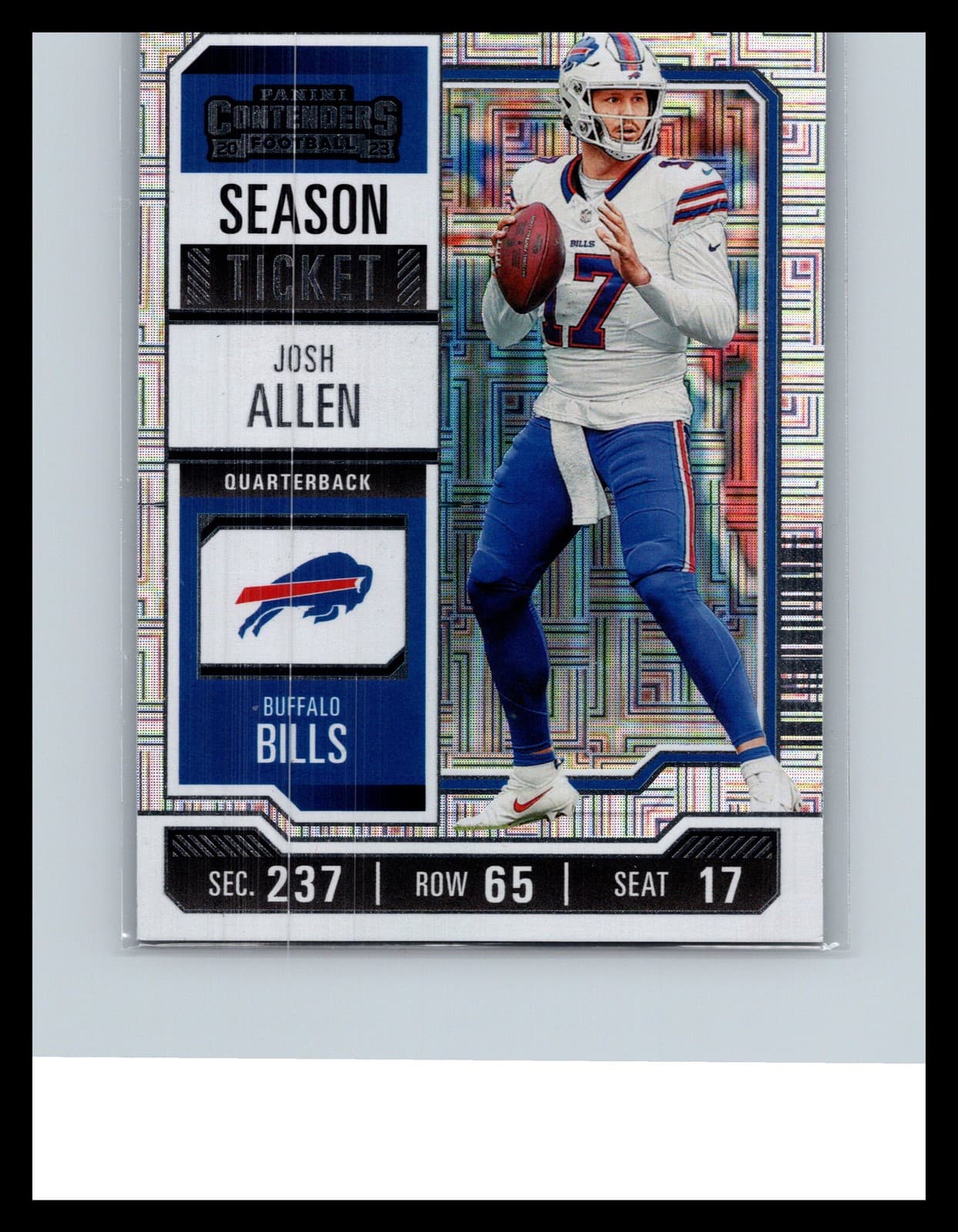Josh Allen Mojo 2022 Panini Contenders
