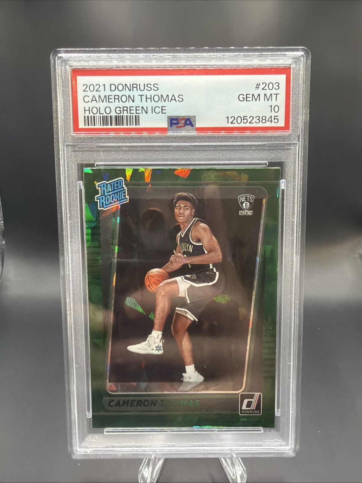 Donruss Cameron Thomas 2021 Panini 2021 Panini green-holo