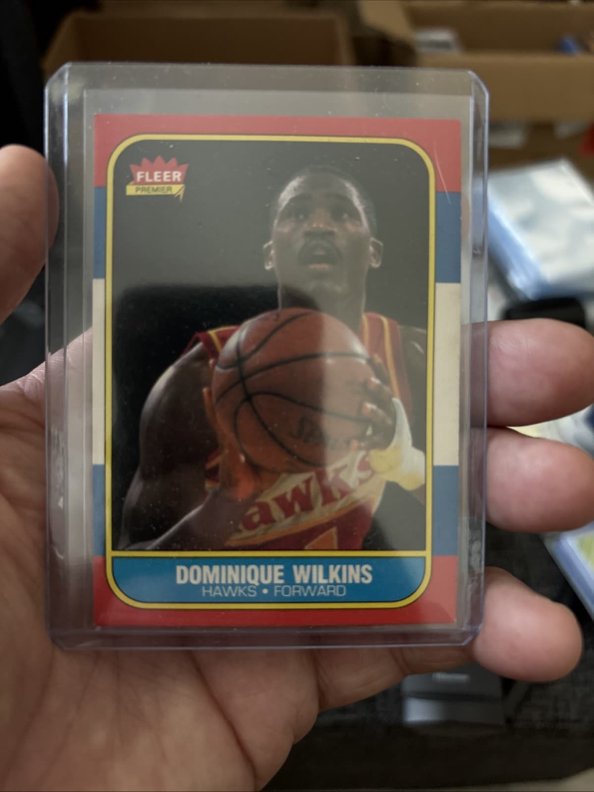 Dominique Wilkins 1986 Fleer 1986 Fleer