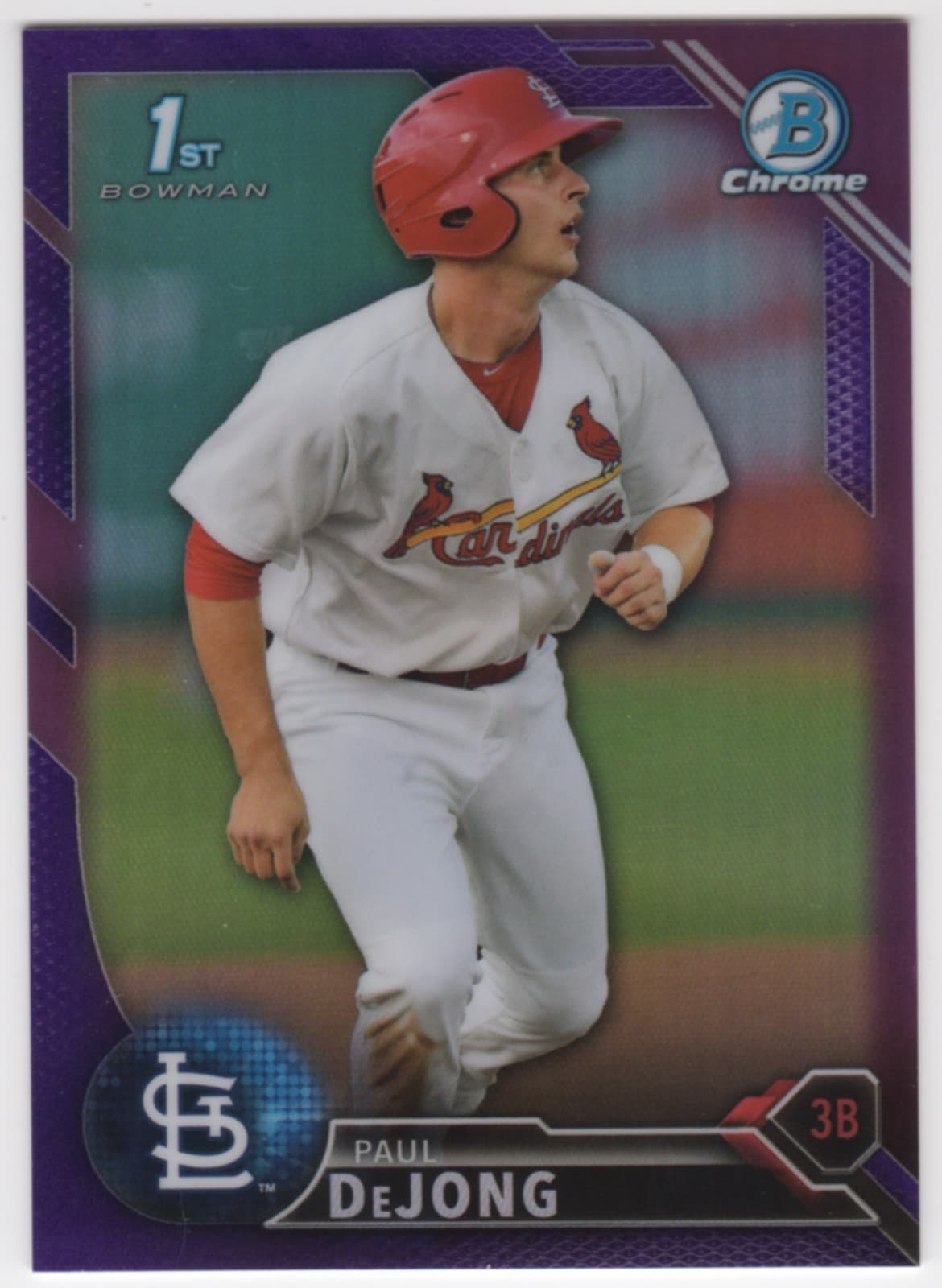 PAUL DeJONG Prospects PURPLE / 2016 Bowman Chrome 2016 Bowman Chrome