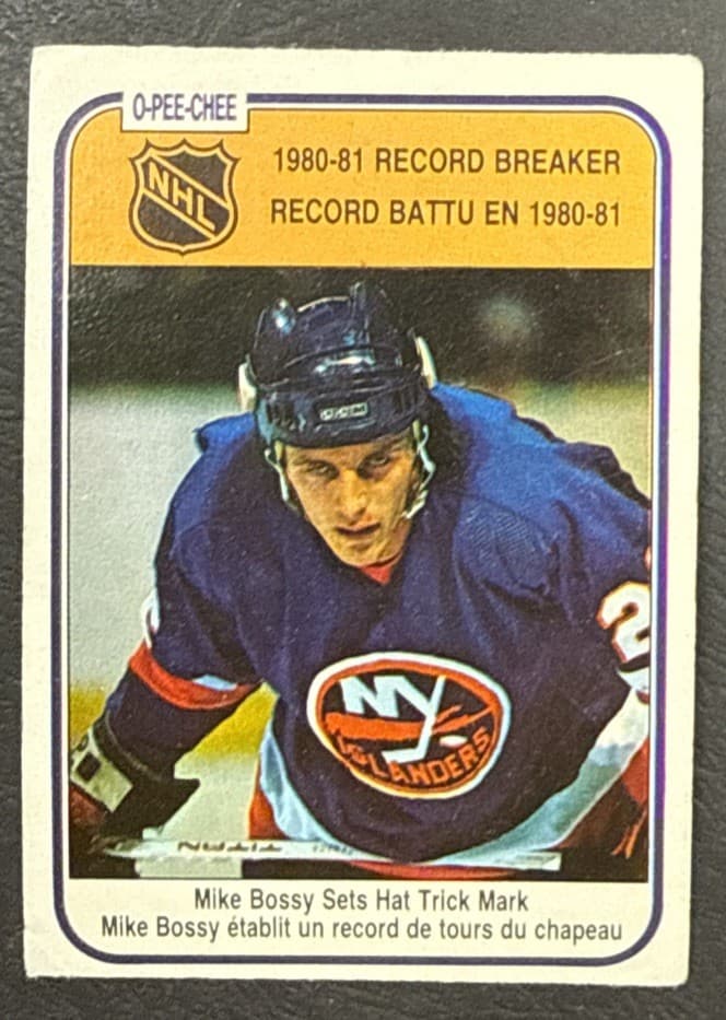 Mike Bossy 1981 O-Pee-Chee