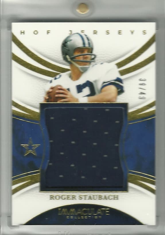 Roger Staubach Collection 2025 Panini Immaculate 2025 Panini Immaculate