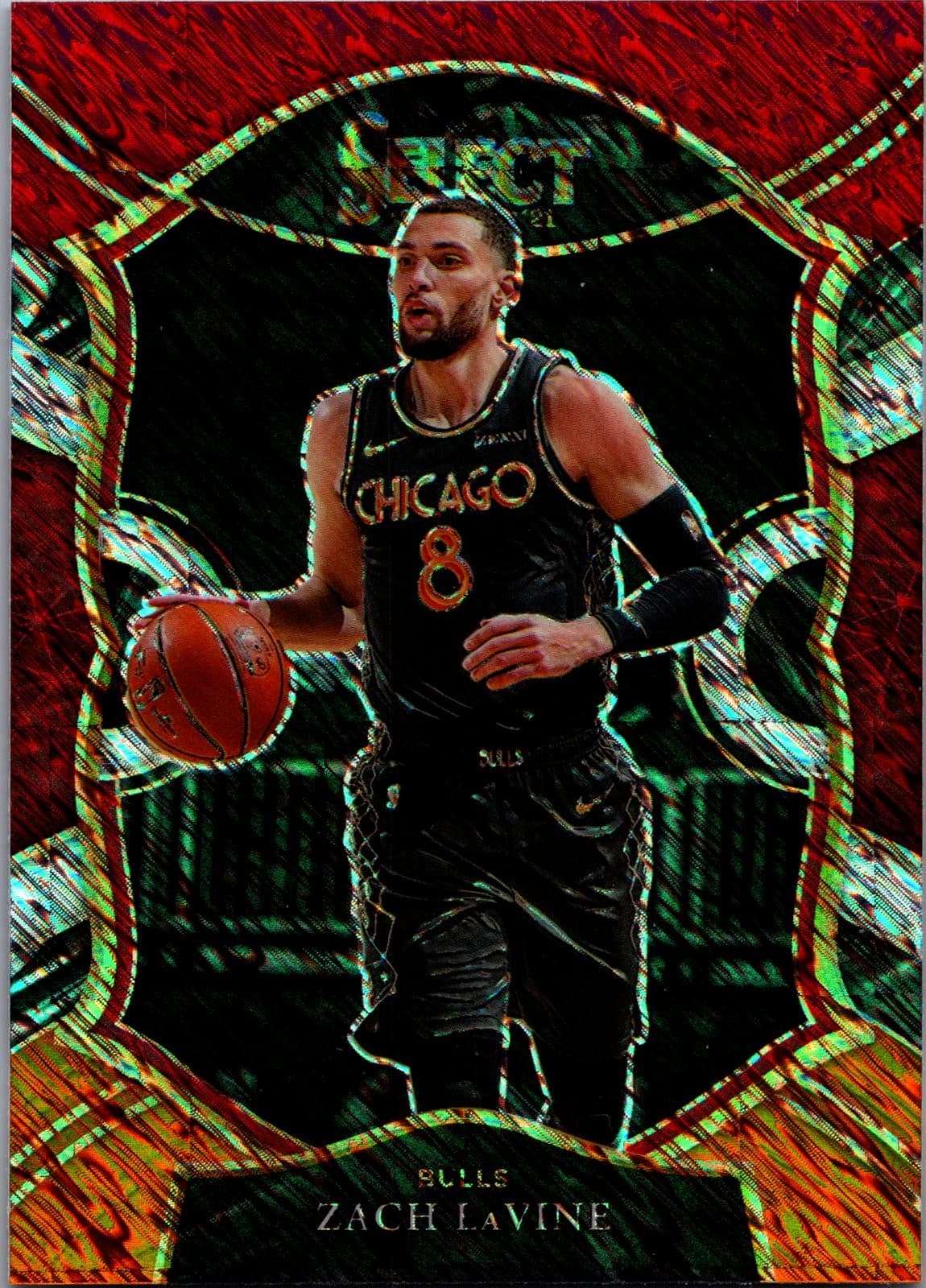 Basketball Zach La 2020 Panini Select 2020 Panini Select red