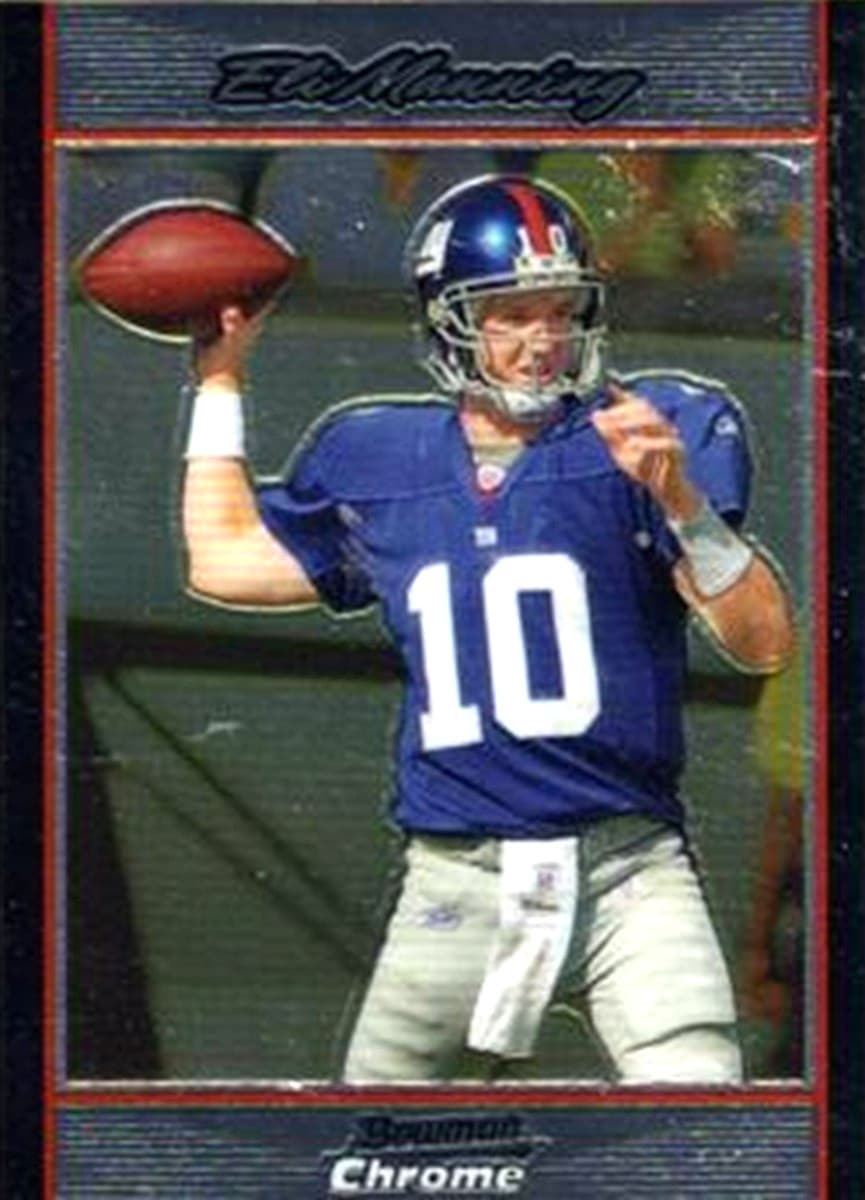 Eli Manning New 2007 Bowman Chrome 2007 Bowman Chrome