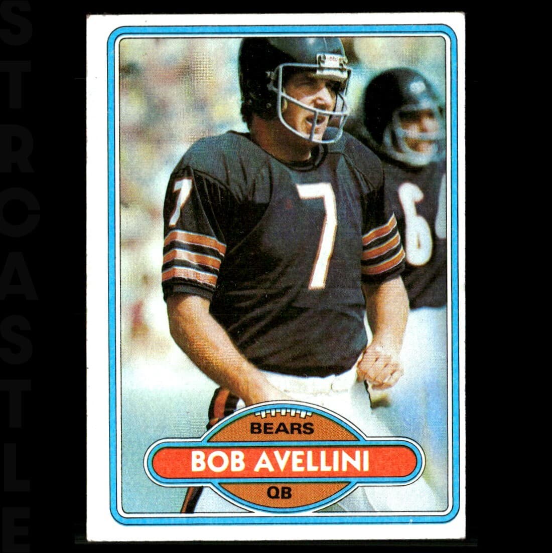 Bob Avellini Chicago 1980 Topps