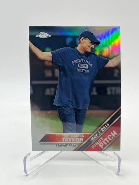 JAMES TAYLOR FIRST PITCH -7 SI 2016 Topps Chrome 2016 Topps Chrome refractor
