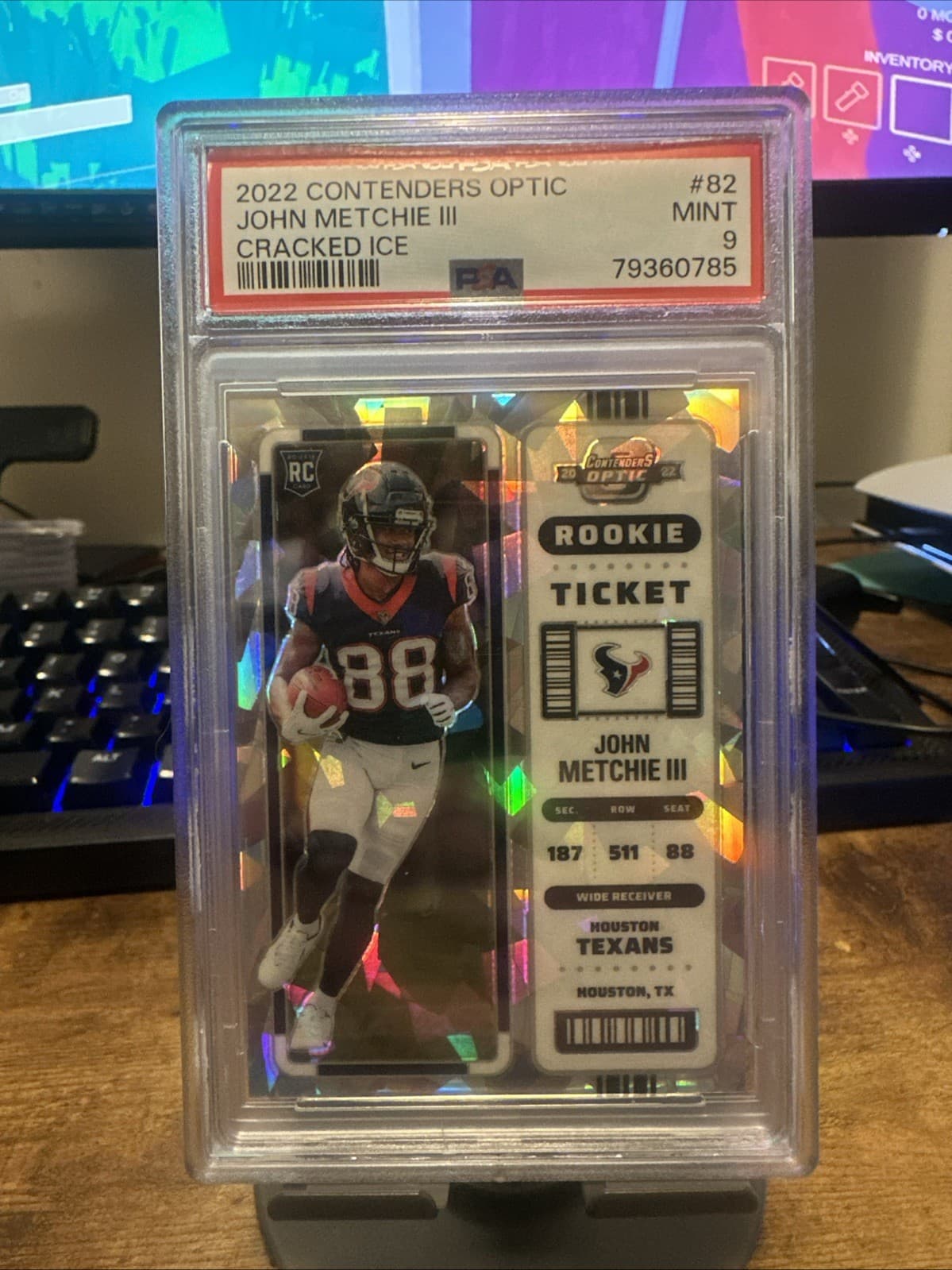 Ticket Cracked Ice 2022 Panini Contenders 2022 Panini Contenders