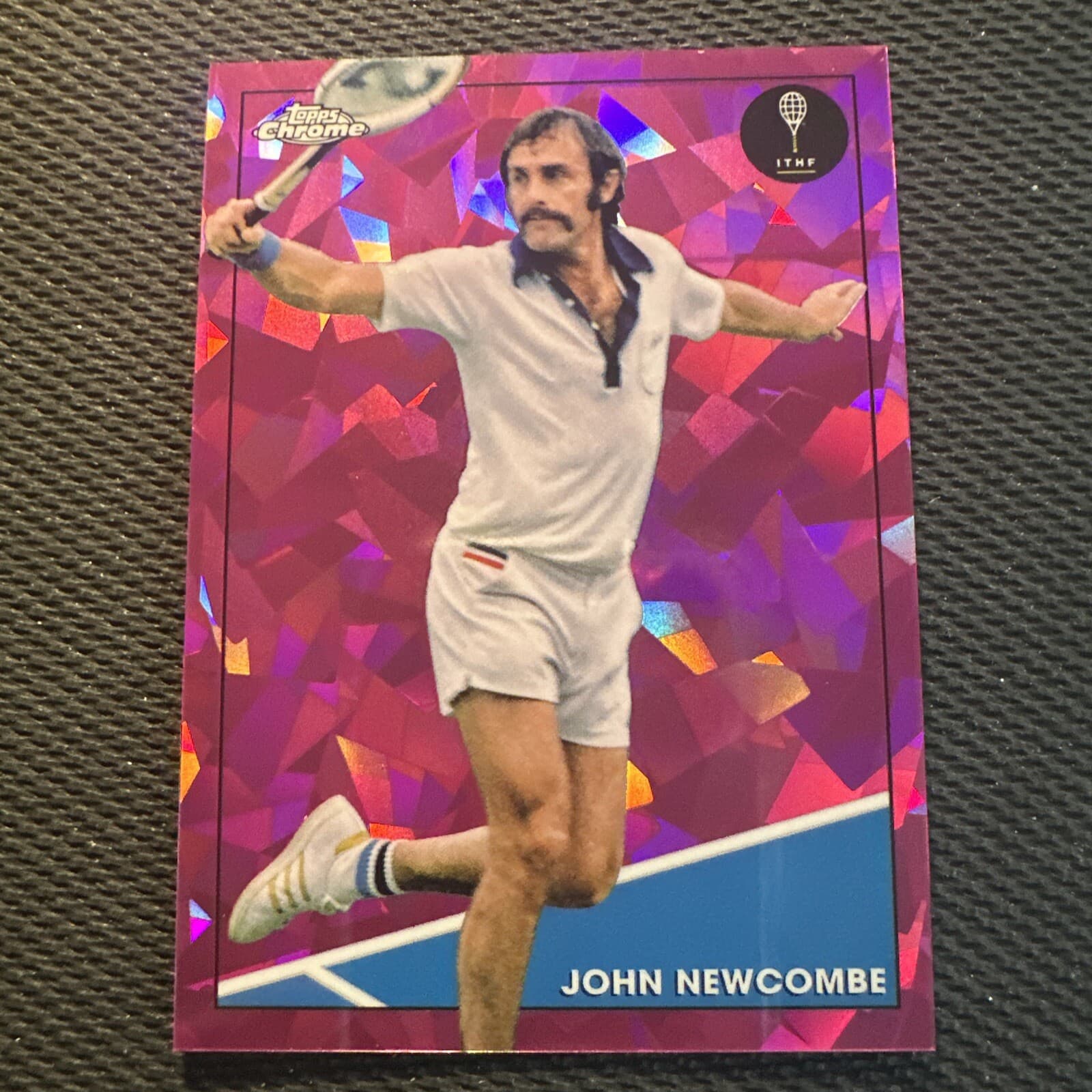 Tennis John Newcombe 2021 Topps Chrome 2021 Topps Chrome refractor