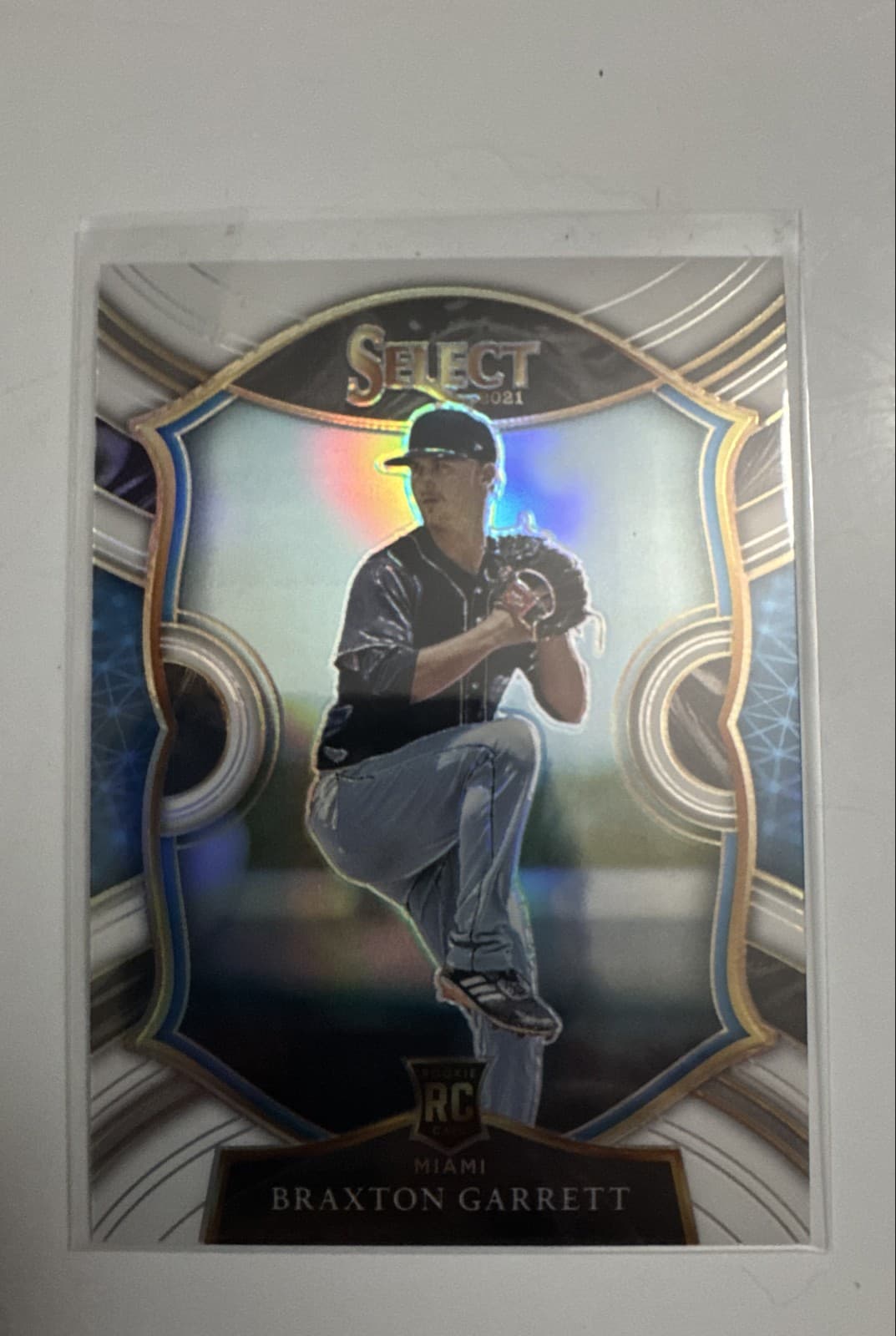 Concourse Braxton Garrett 2021 Panini Select 2021 Panini Select