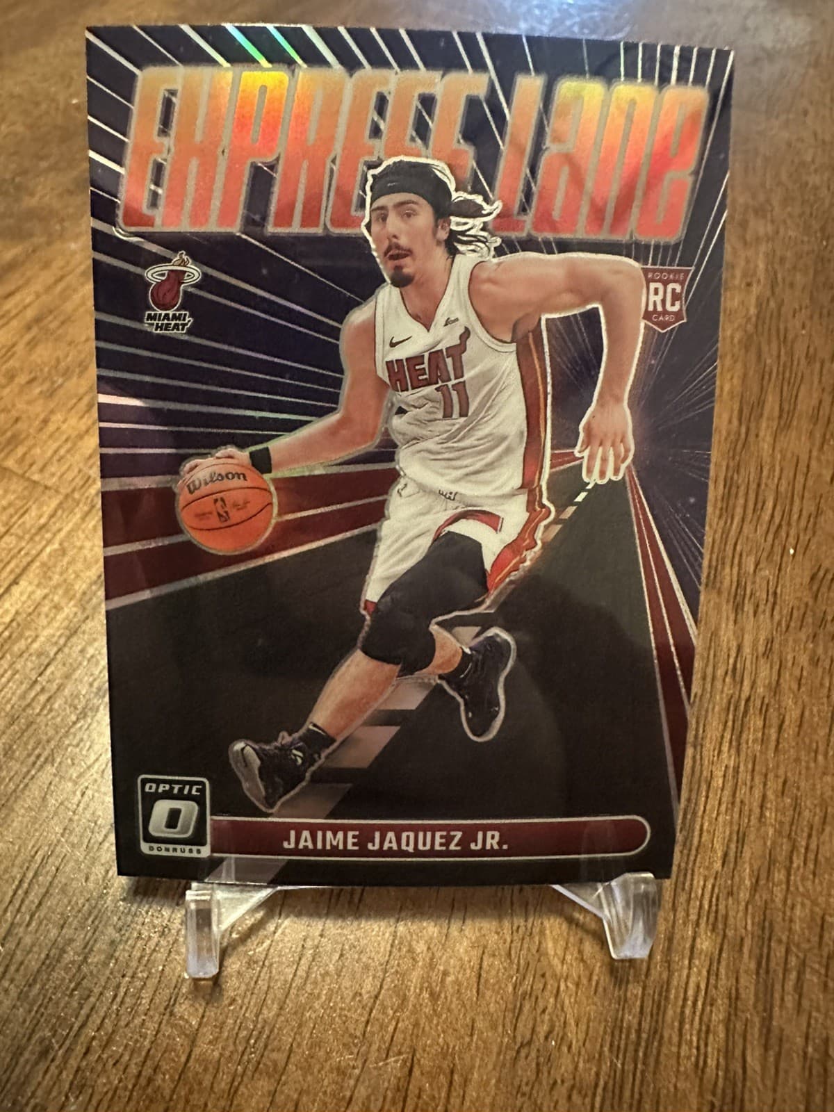 Jaime Jaquez Jr 2023 Donruss Optic 2023 Donruss Optic holo