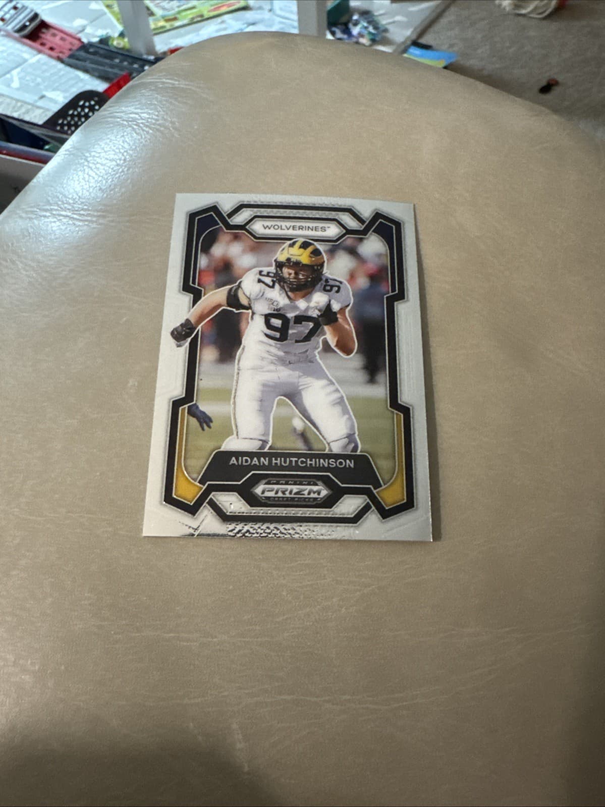 Aidan Hutchinson Draft 2024 Panini Prizm 2024 Panini Prizm