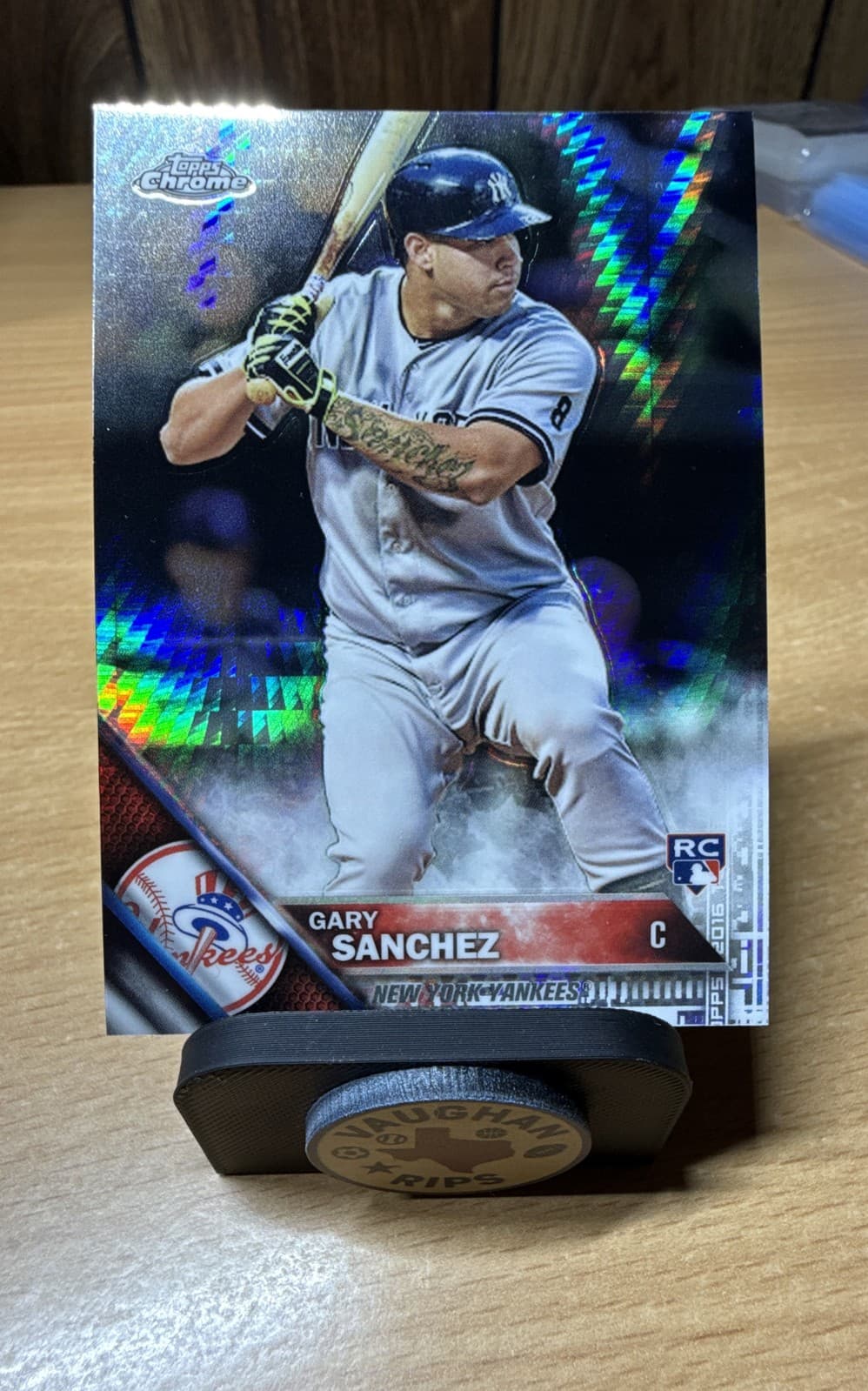 Gary Sanchez Prism 2016 Topps Chrome 2016 Topps Chrome refractor