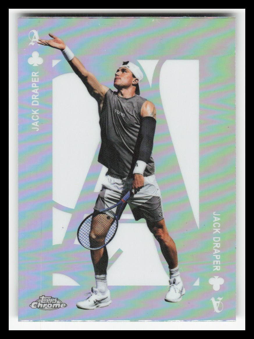 Aces Jack Draper 2025 Topps Chrome 2025 Topps Chrome