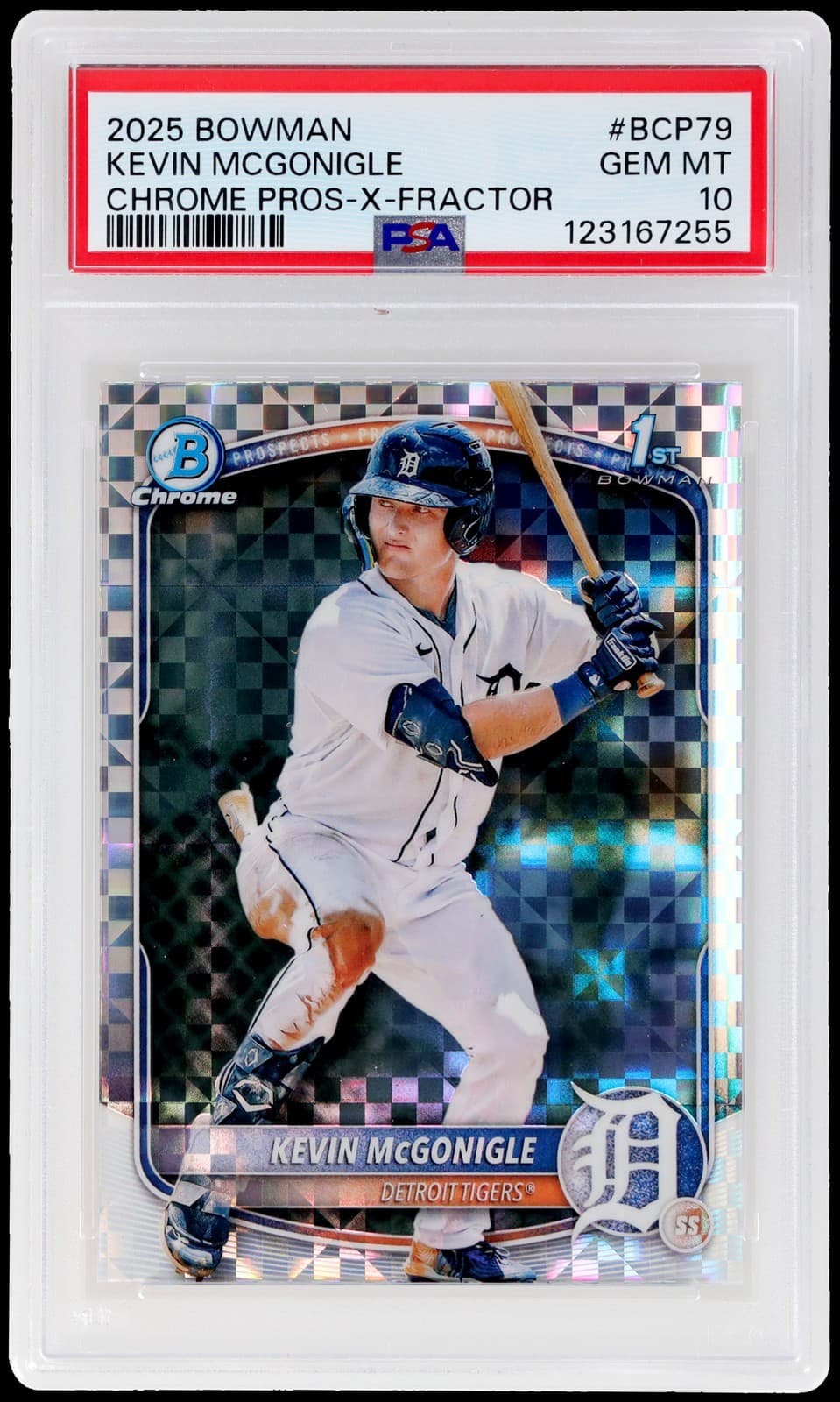 Kevin Mcgonigle Prospect 2025 Bowman Chrome