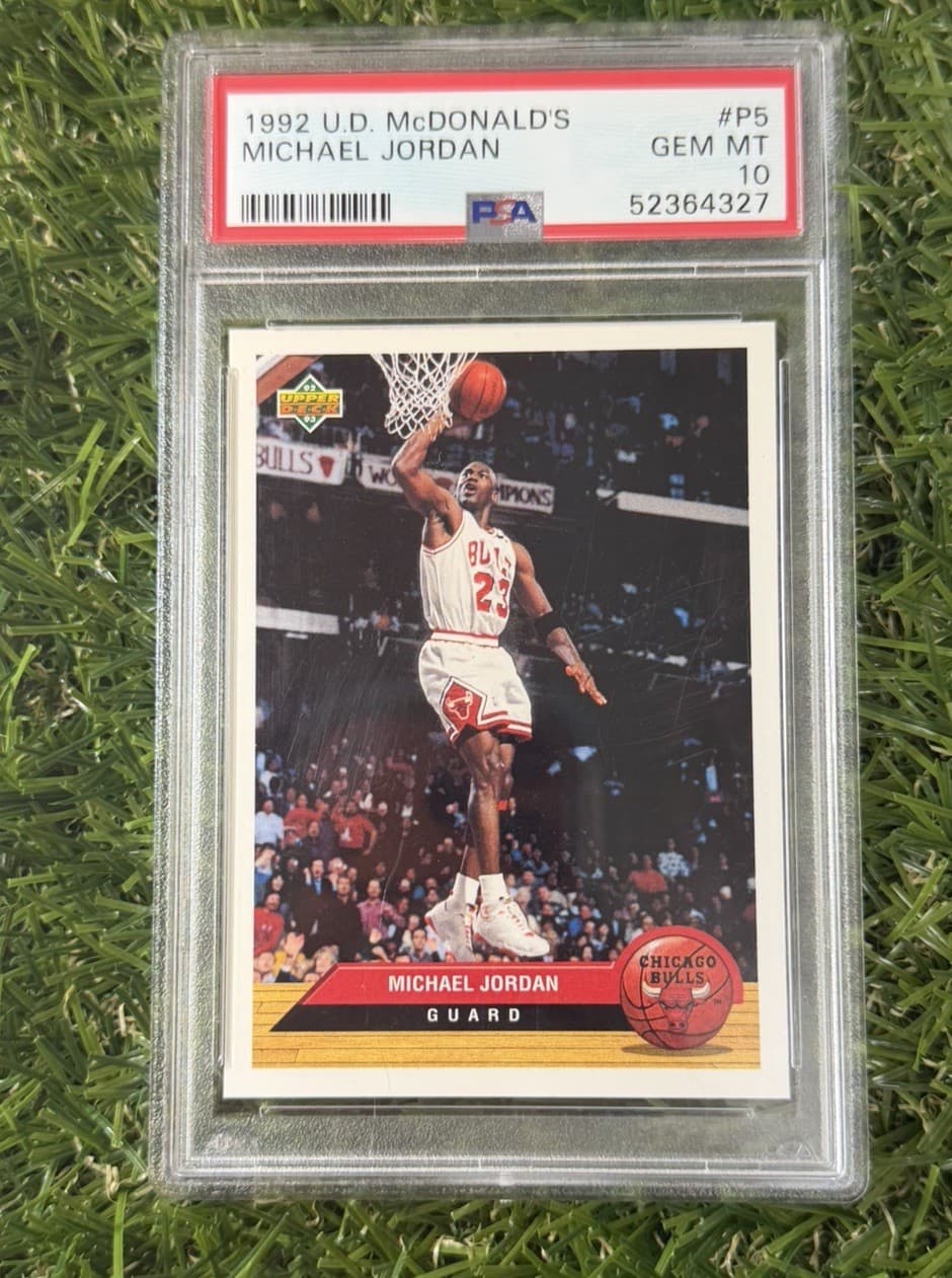 McDONALD'S MICHAEL JORDAN HOF 1992 Upper Deck 1992 Upper Deck