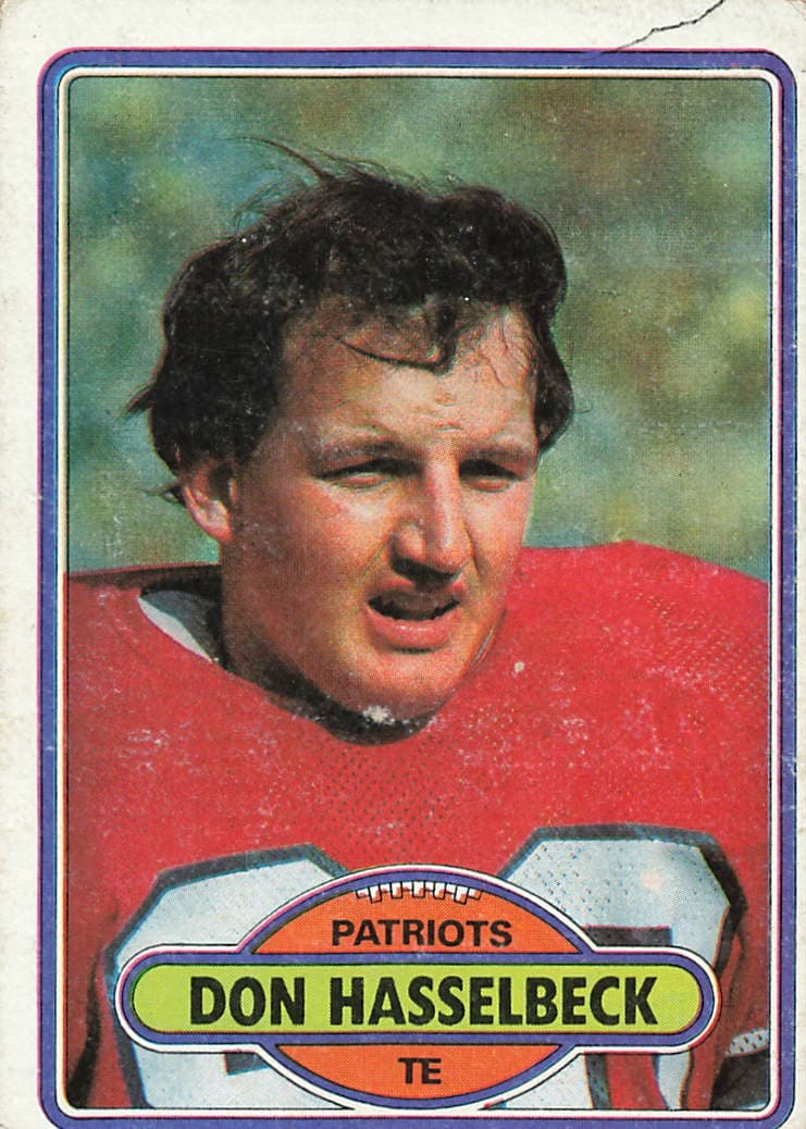 Don Hasselbeck 1980 Topps 1980 Topps