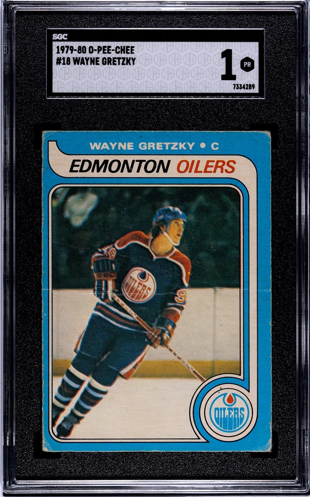 Wayne Gretzky trading card