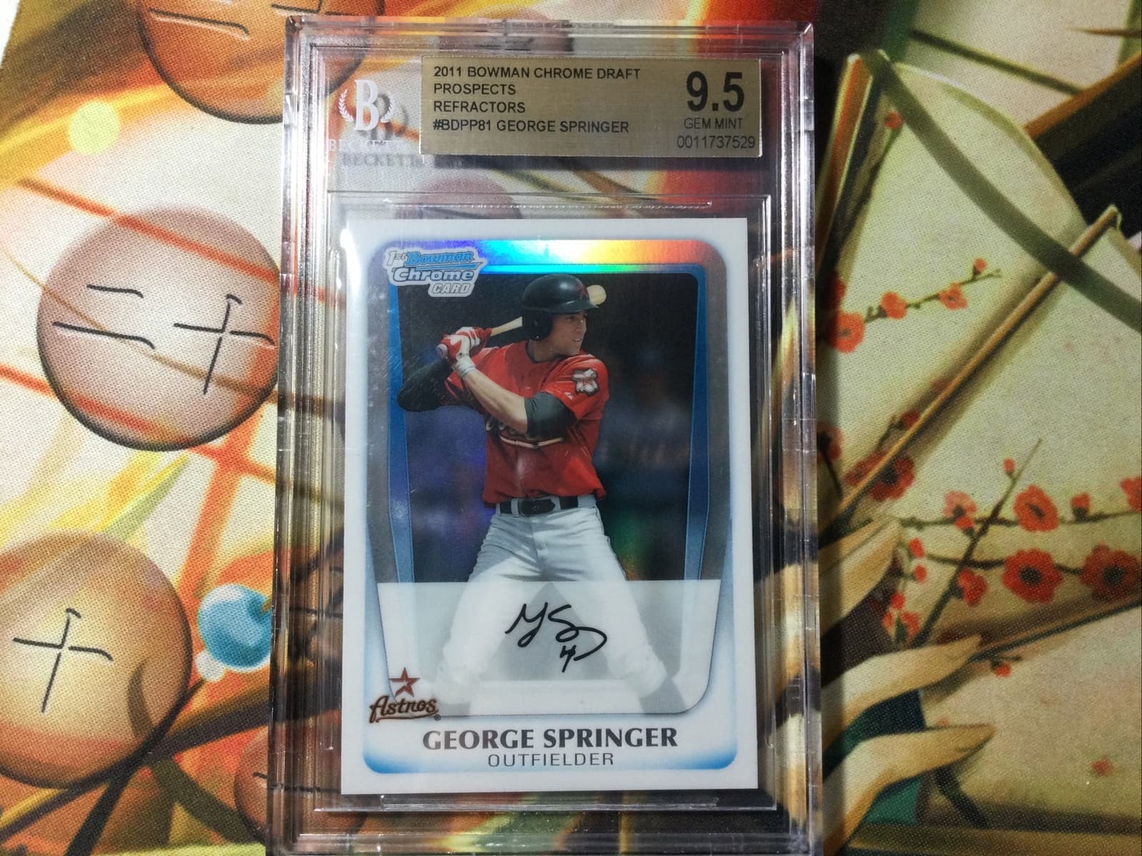 George Springer 2011 bowman