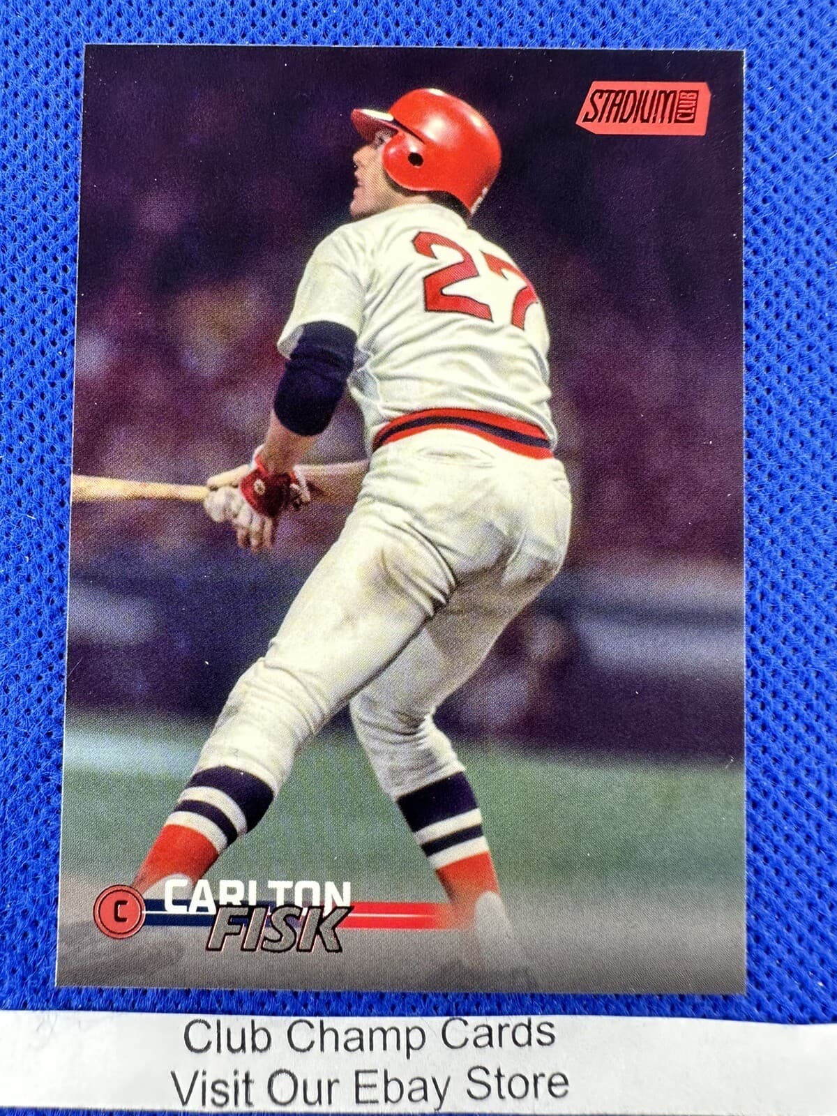 Carlton Fisk Baseball 2023 Topps Stadium Club 2023 Topps Stadium Club